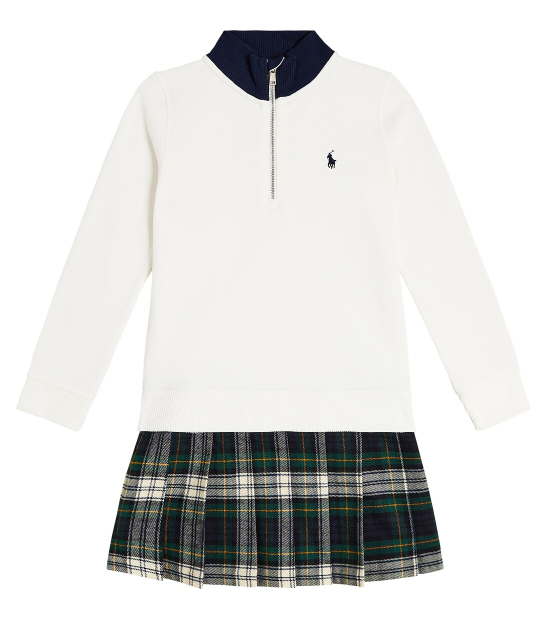 Abito in maglia di misto cotone | Polo Ralph Lauren Kids