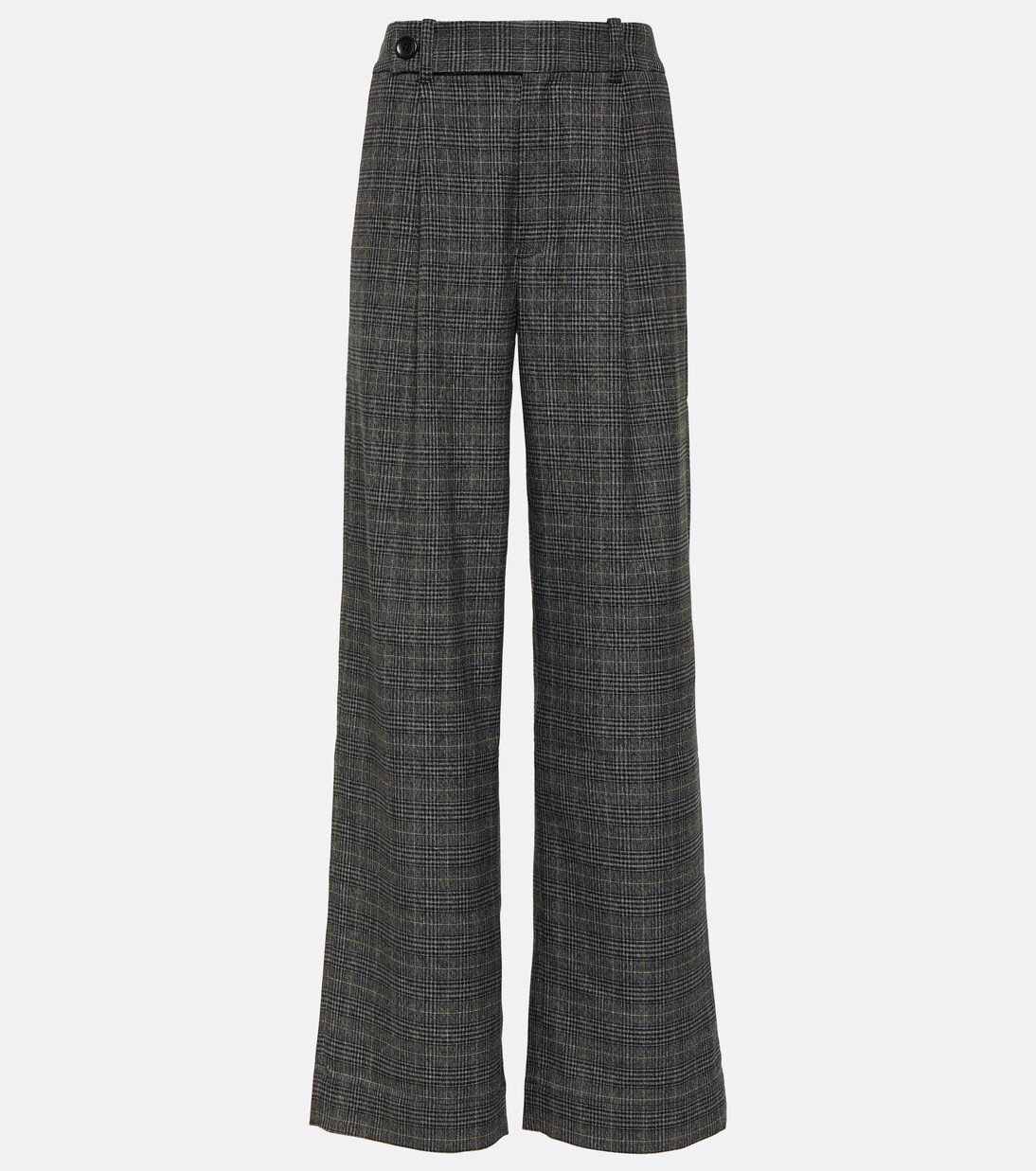 Pantalon ample White Label à carreaux | Proenza Schouler
