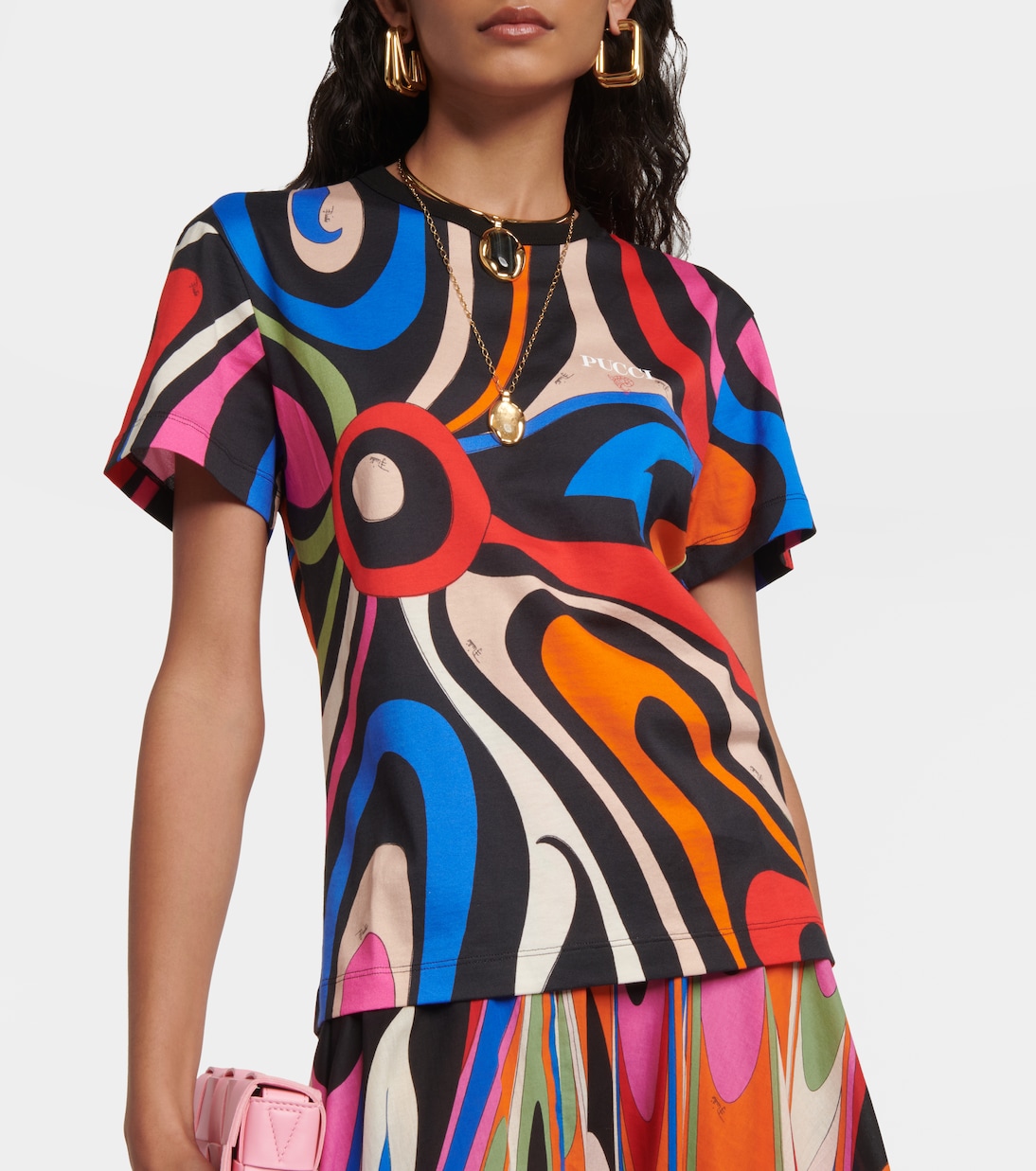 T-Shirt Marmo aus Baumwolle | Pucci