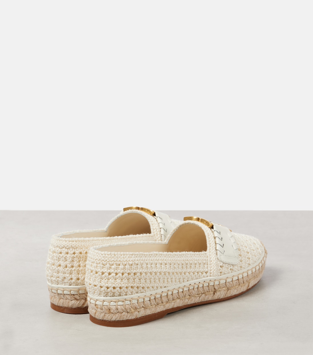 Espadrillas Marcie in crochet e pelle | Chloé