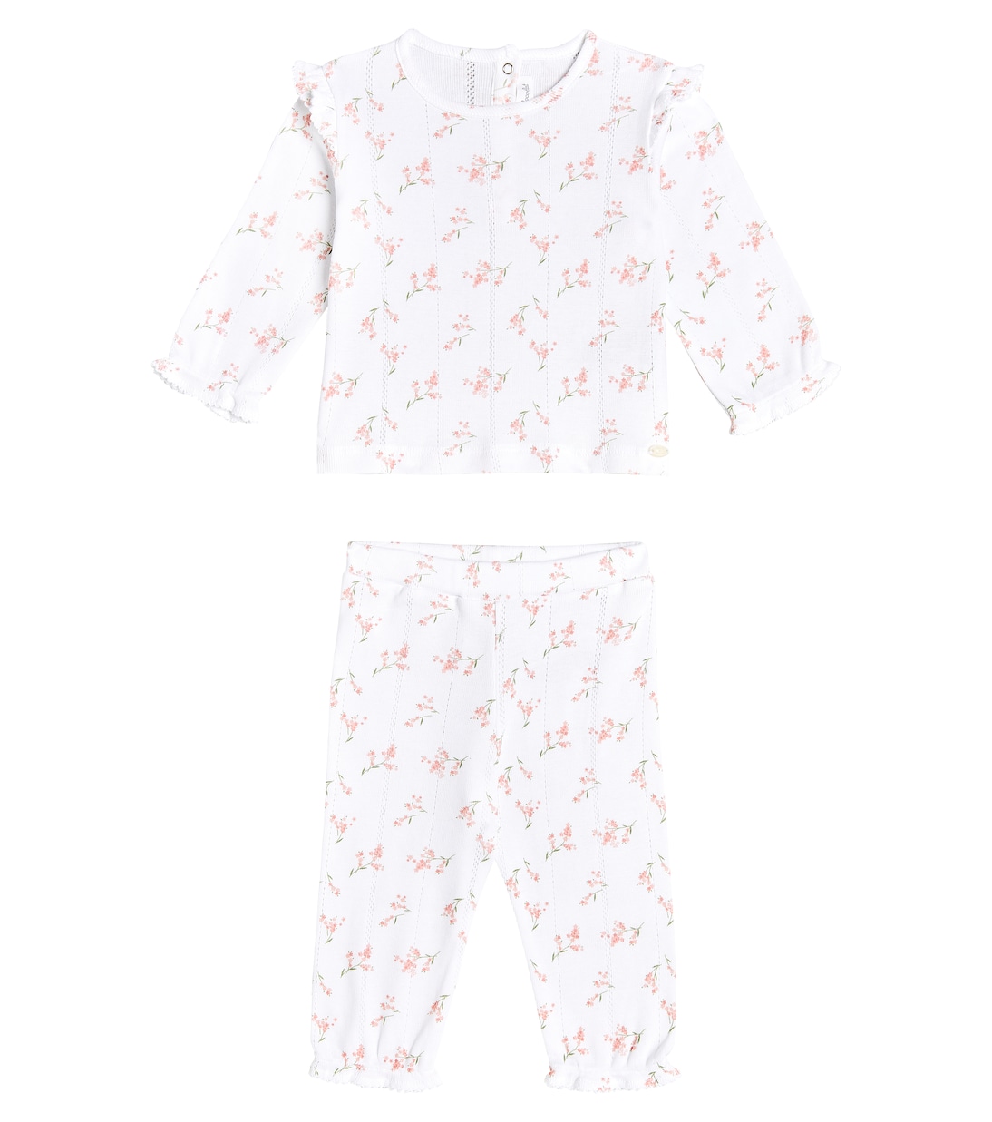 Bébé – Ensemble de pyjama en coton à fleurs | Tartine et Chocolat