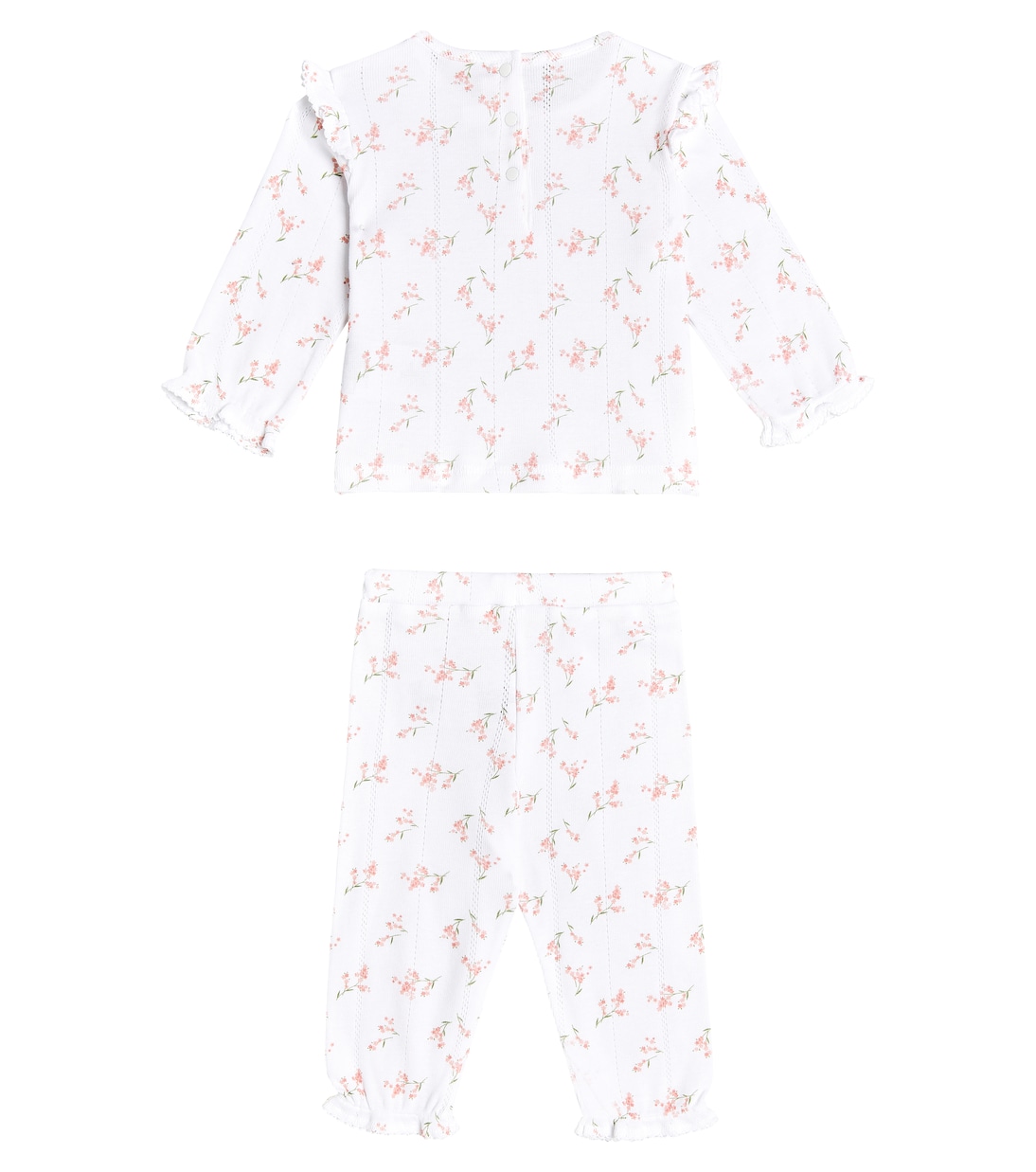 Bébé – Ensemble de pyjama en coton à fleurs | Tartine et Chocolat