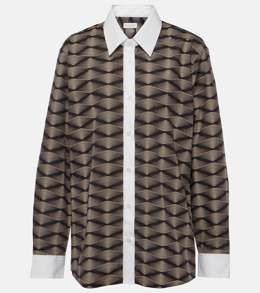 Cotton poplin shirt | Dries Van Noten