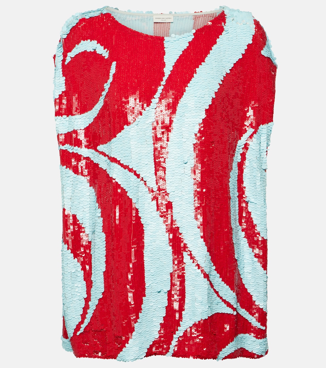 Sequined top | Dries Van Noten