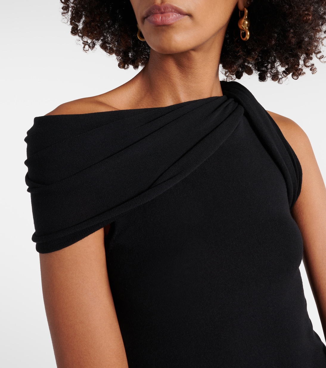 Knitted one-shoulder top | Rick Owens