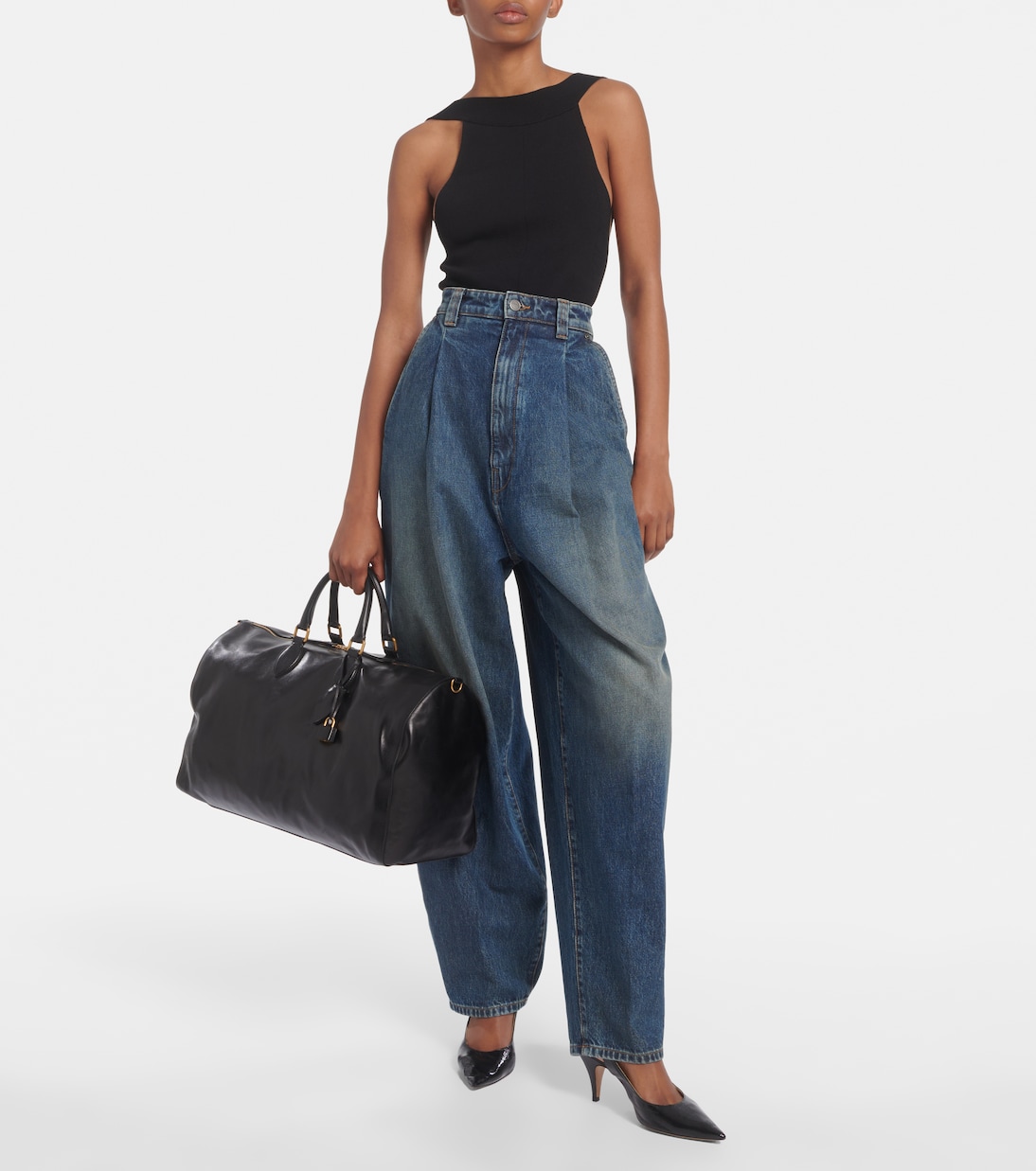 Sac de voyage Pierre en cuir | Khaite