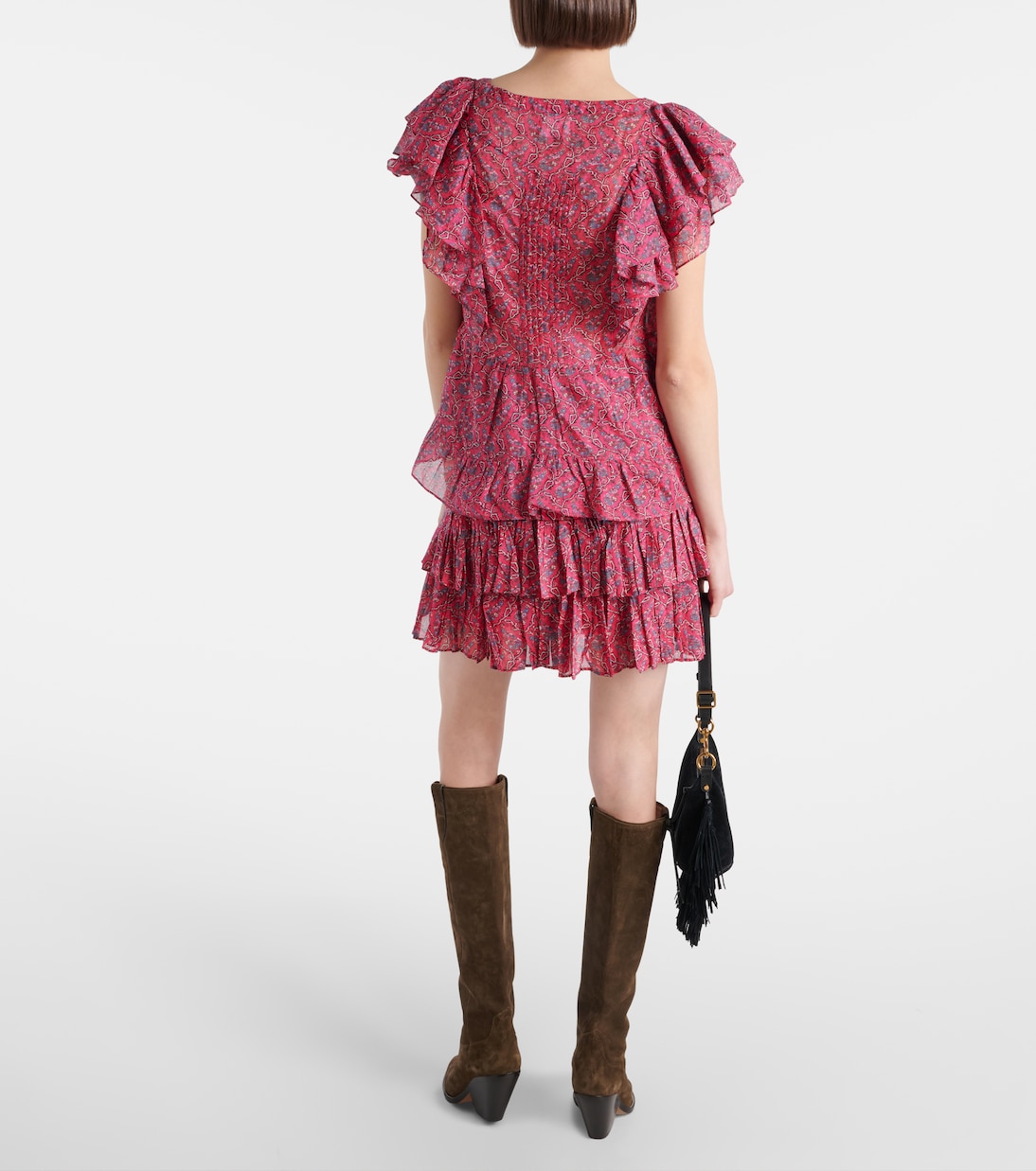 Top Madrana de algodón con volantes | Marant Etoile