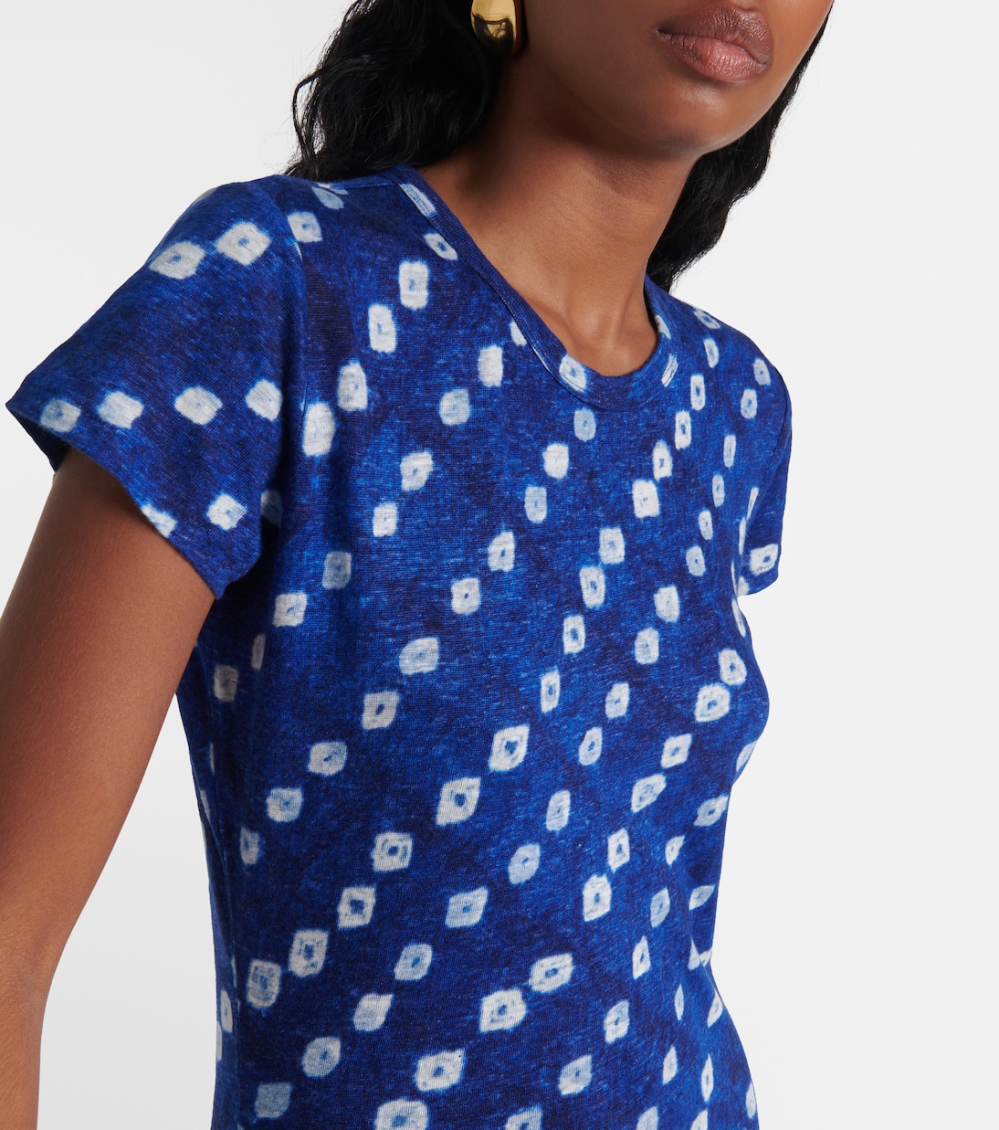 Linen maxi dress in blue - Polo Ralph Lauren | Mytheresa