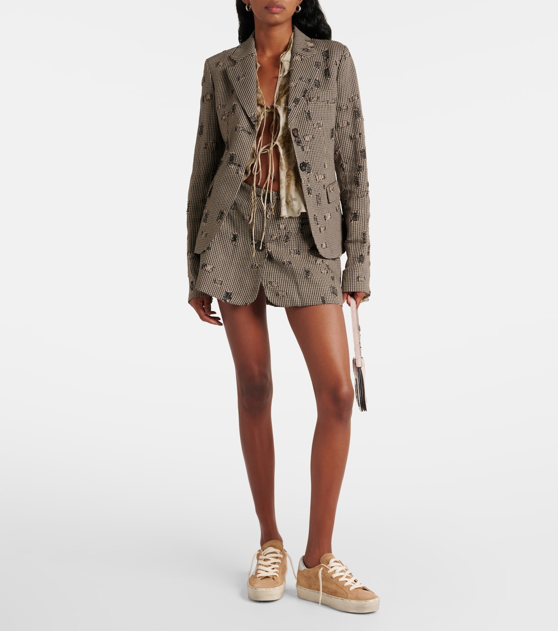 Baskets Hi-Star en daim | Golden Goose