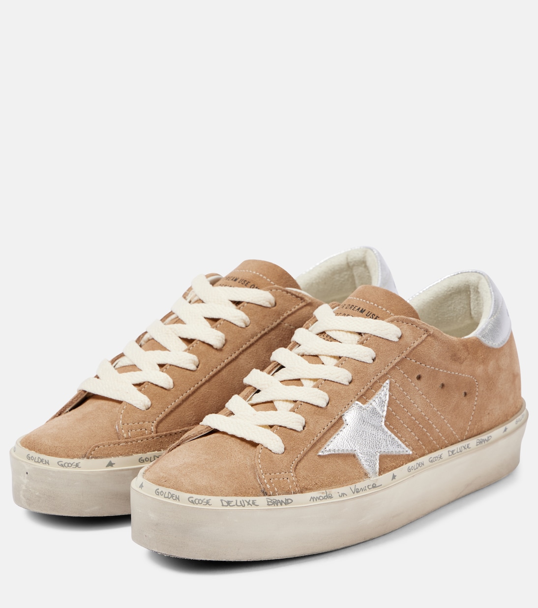 Baskets Hi-Star en daim | Golden Goose
