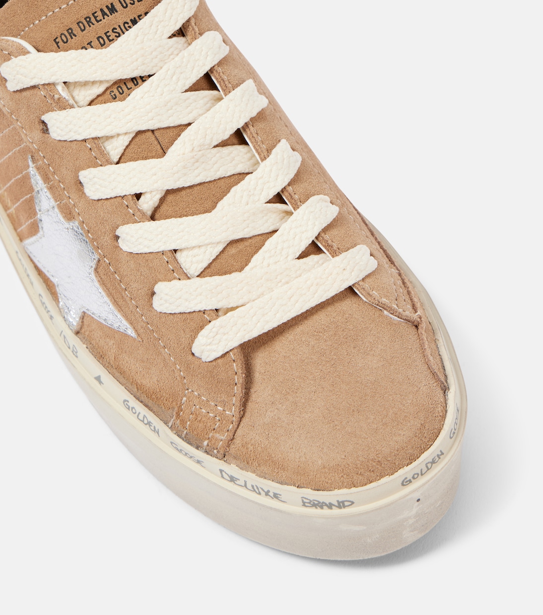 Baskets Hi-Star en daim | Golden Goose