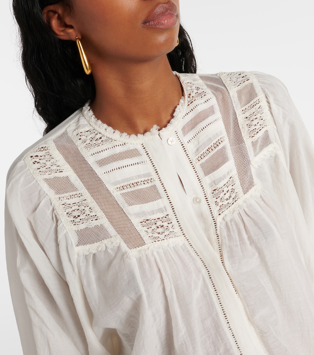 Bluse Stunning Dream aus Baumwolle und Seide | Dorothee Schumacher