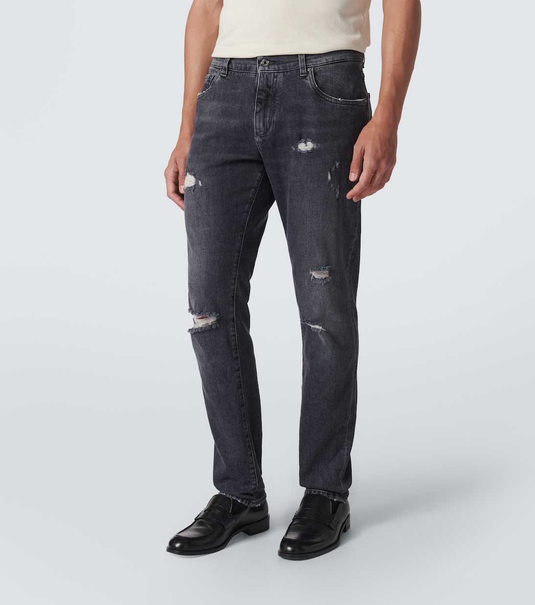 Jean skinny à taille mi-haute | Dolce&Gabbana