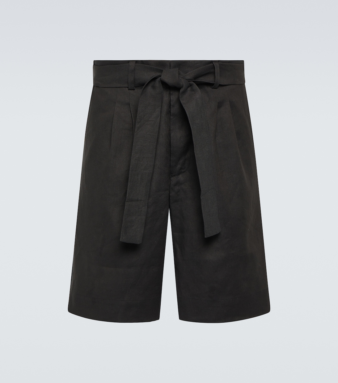 Shorts de mezcla de lino | Commas