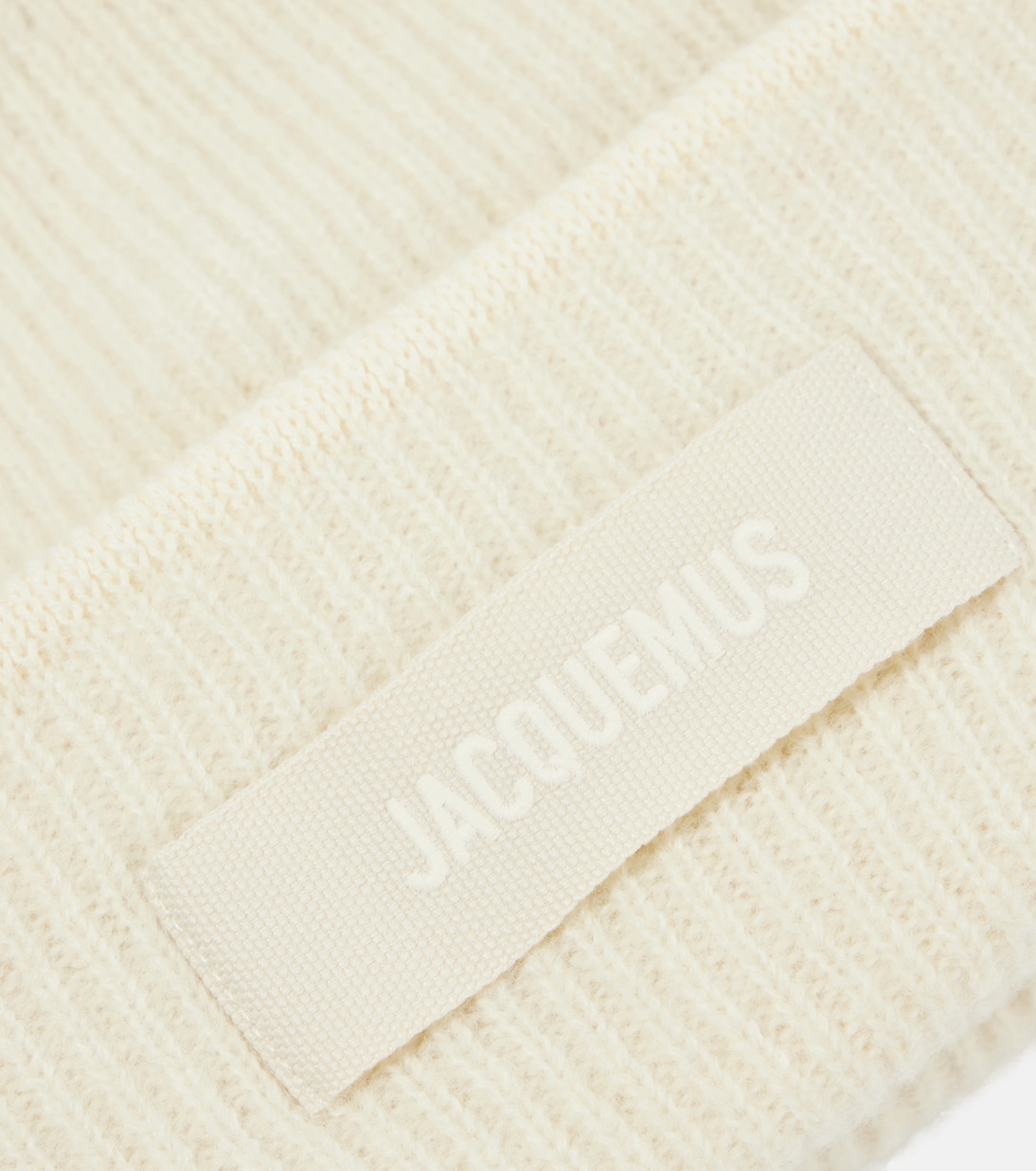 JACQUEMUS Cappello invernale in misto alpaca e lana per stile giovane