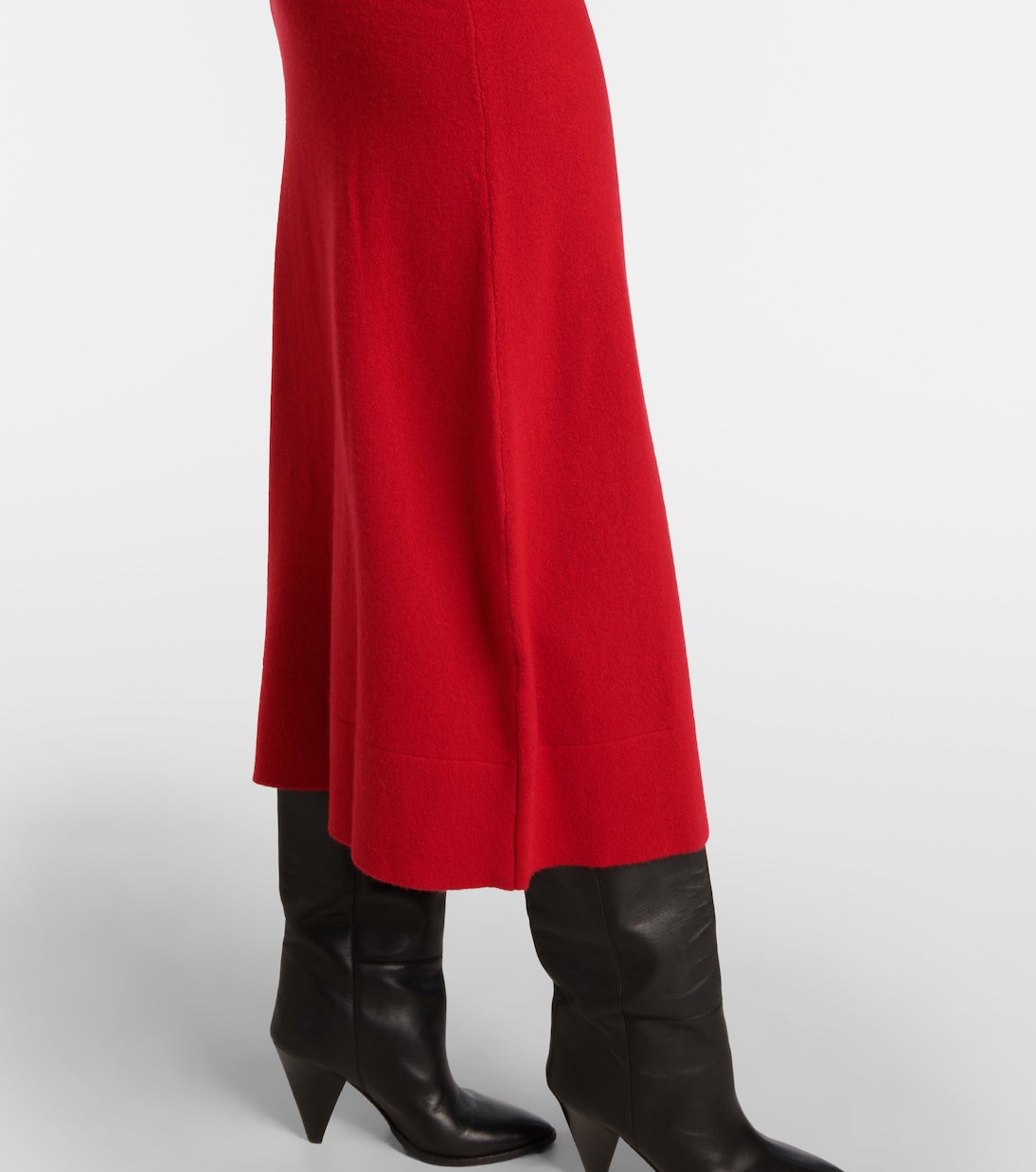 Abito lungo Lunaire  in cashmere con scollo bardot | Altuzarra