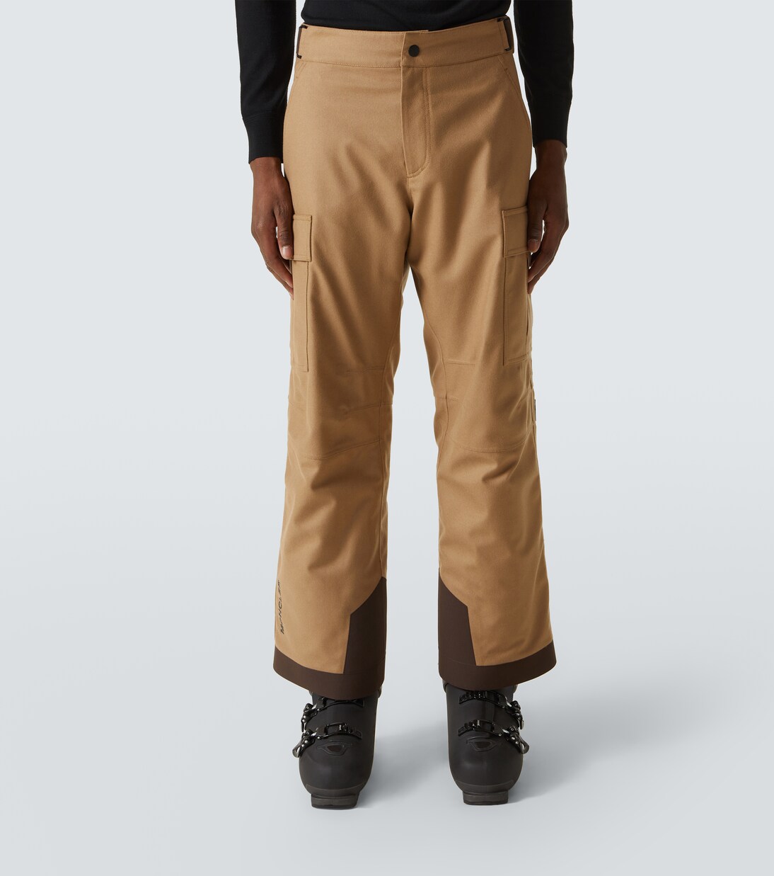 Technical wool flannel ski pants | Moncler Grenoble
