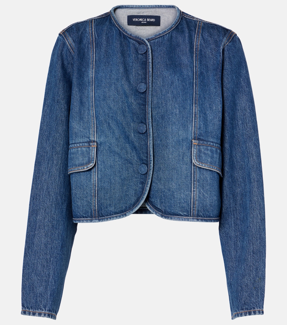 Giacca di jeans Cordell cropped | Veronica Beard