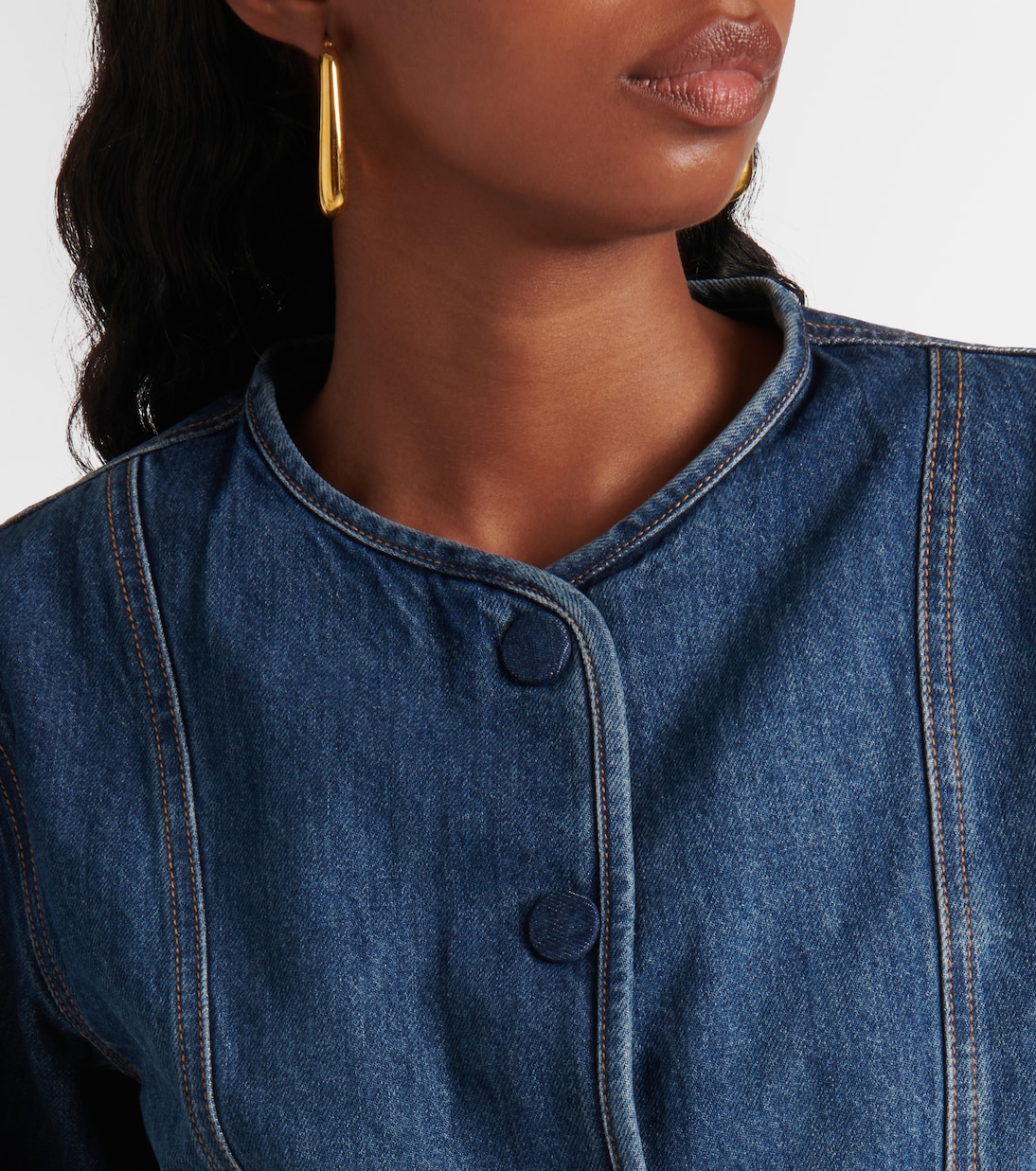 Giacca di jeans Cordell cropped | Veronica Beard