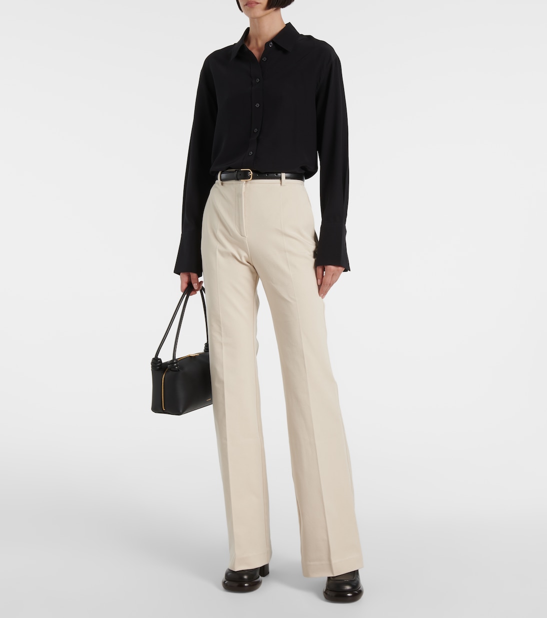 Pantaloni flared a vita alta | Joseph
