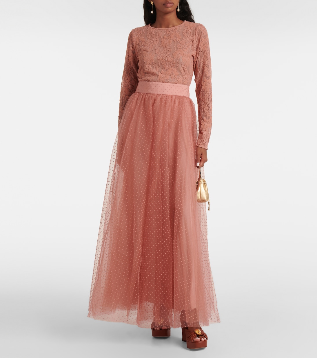 Jupe midi en tulle | Zimmermann