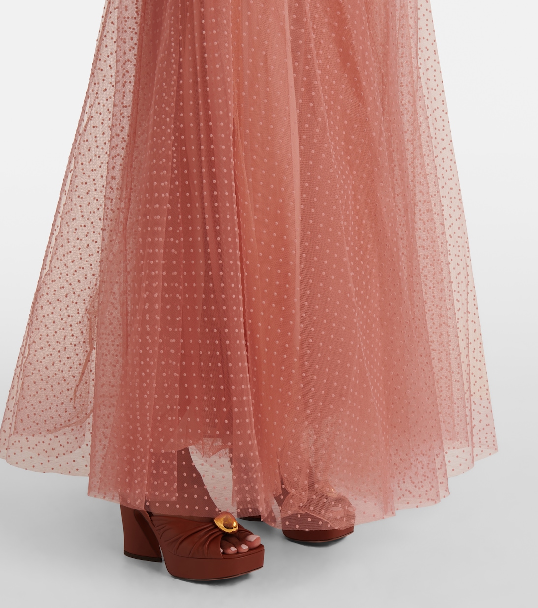 Jupe midi en tulle | Zimmermann