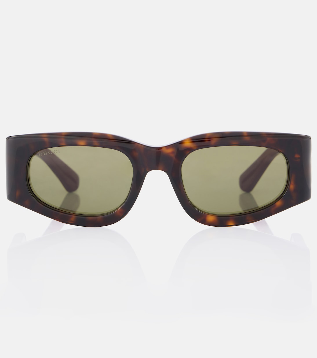 Occhiali da sole rettangolari Interlocking G | Gucci