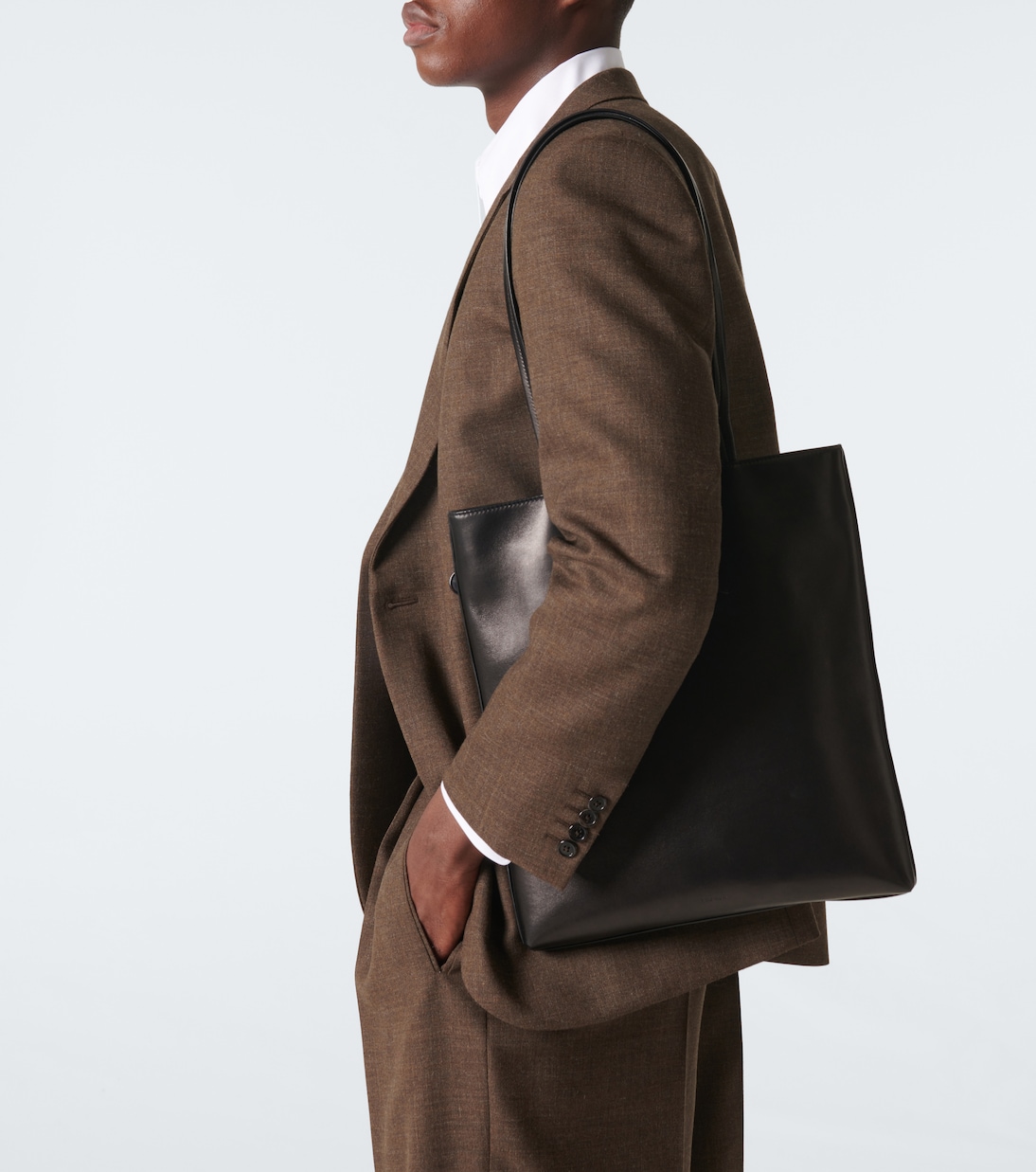 Tote Flat aus Leder | The Row