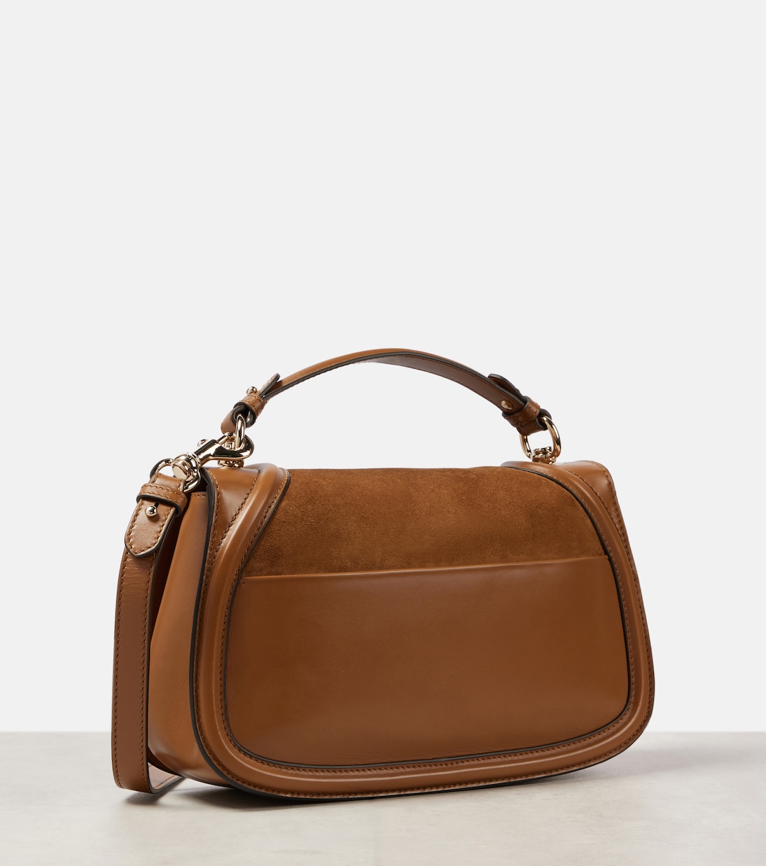 Sac Blondie Medium en daim | Gucci