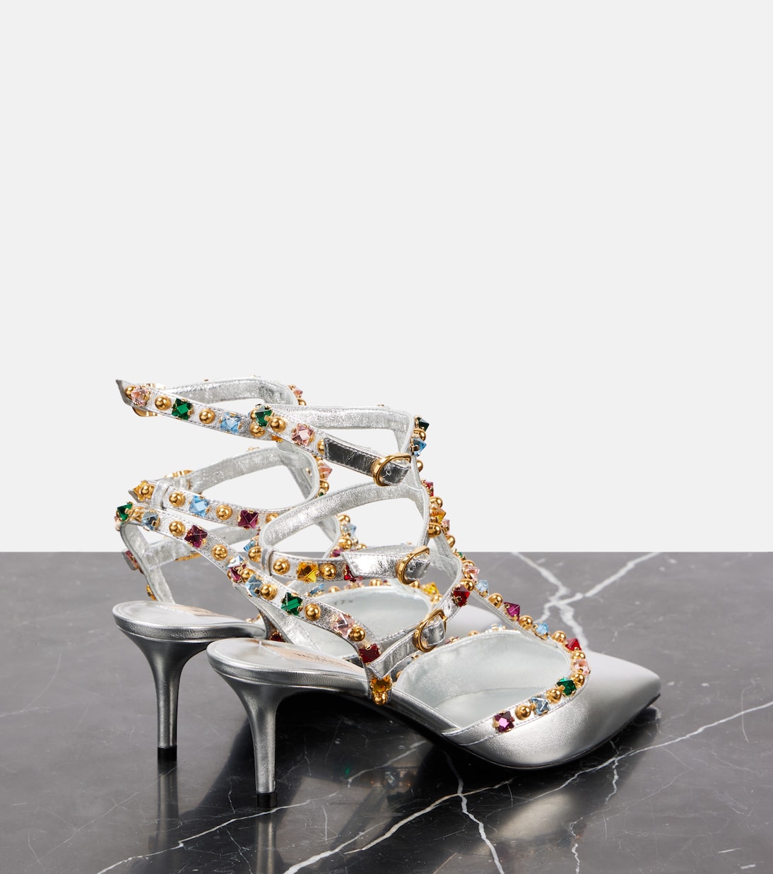 Pumps Rockstud 65 in pelle | Valentino Garavani