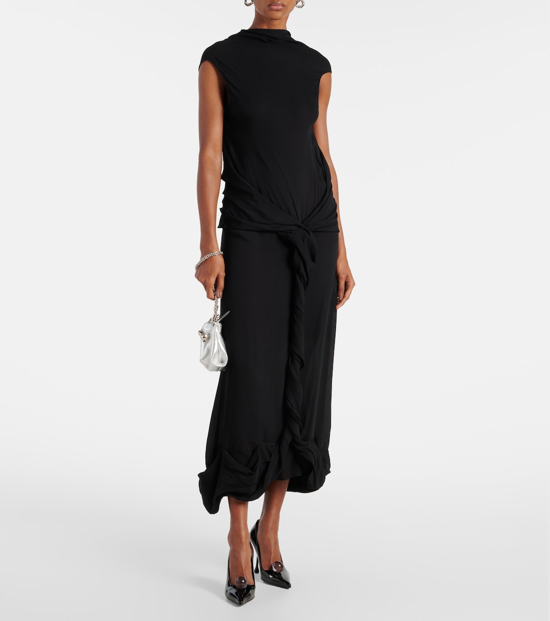 Escarpins Orb 95 en cuir verni | Jimmy Choo