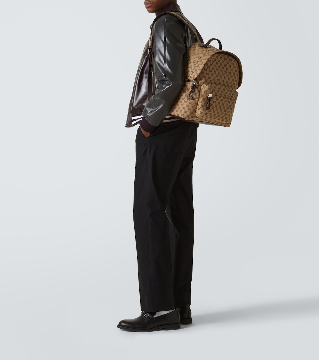 Zaino Medium in canvas GG | Gucci