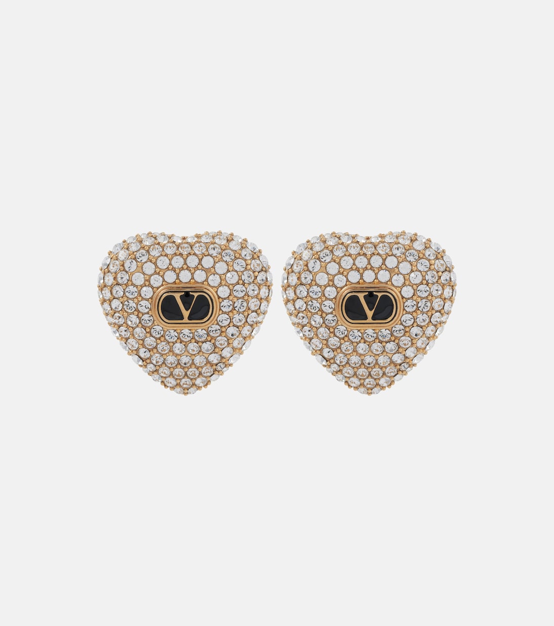 Orecchini VALENTINO Cuore XS con dettagli brillanti per uno stile giovane e raffinato