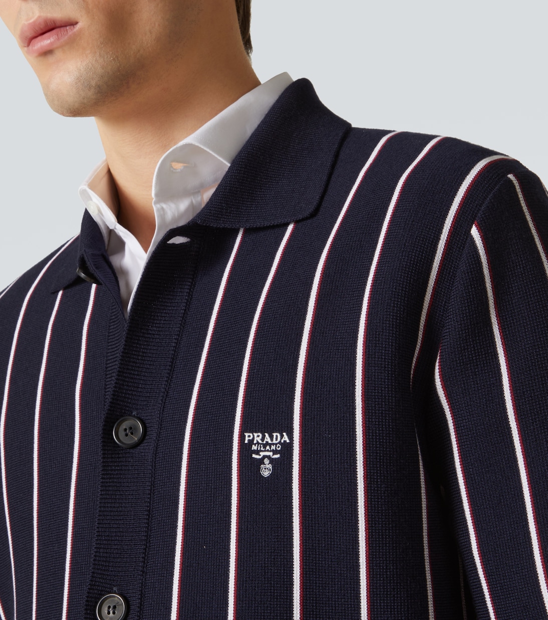 Wool and silk cardigan | Prada