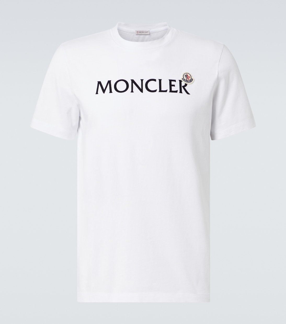 Camiseta de jersey de algodón con logo | Moncler