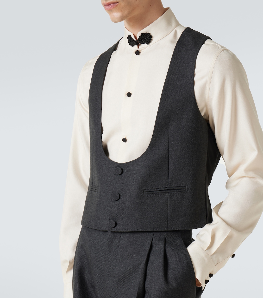 Weste aus Woll-Gabardine | Valentino
