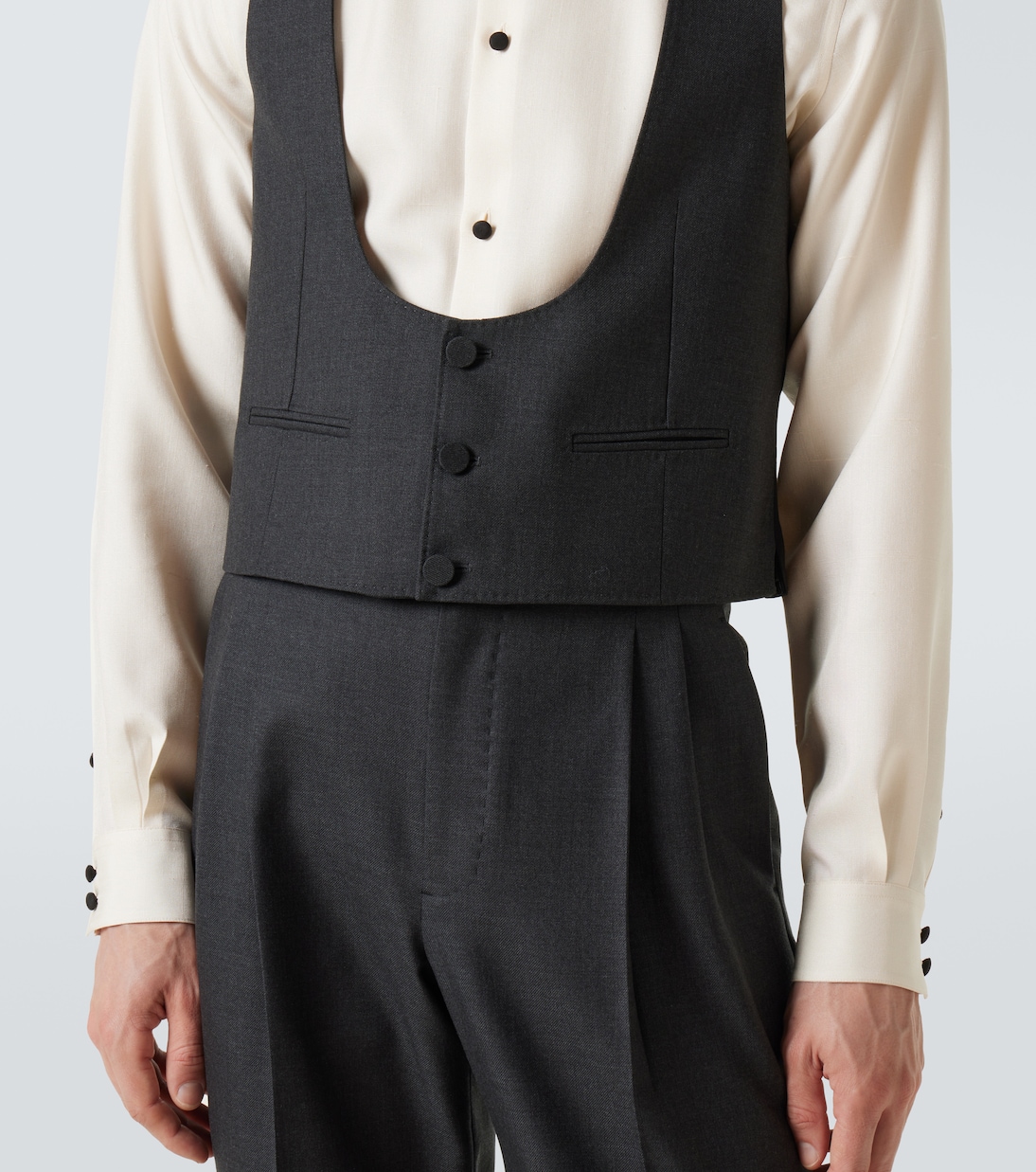 Weste aus Woll-Gabardine | Valentino