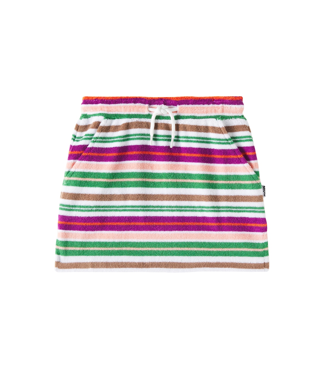 Gonna Bethany in misto cotone a righe | Molo