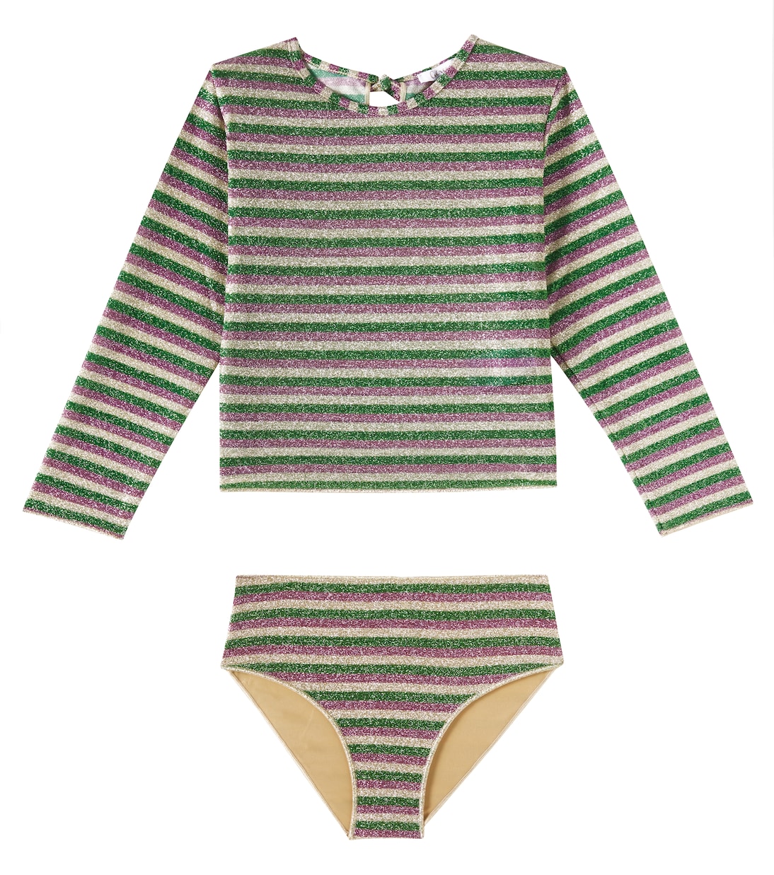 Lolita rashguard top and bikini bottoms set | Oséree Kids