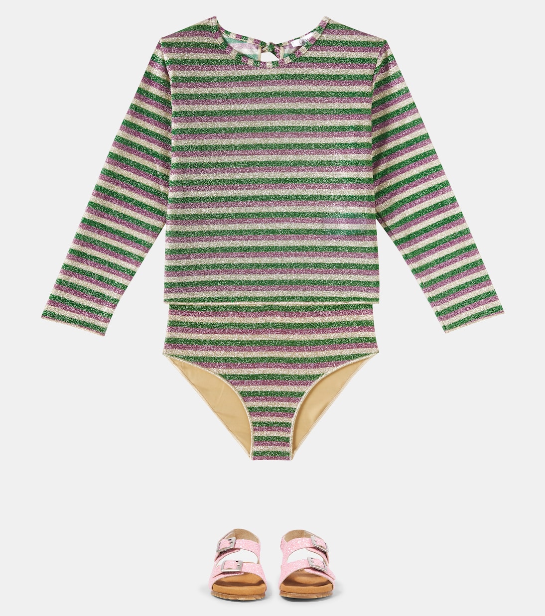 Lolita rashguard top and bikini bottoms set | Oséree Kids