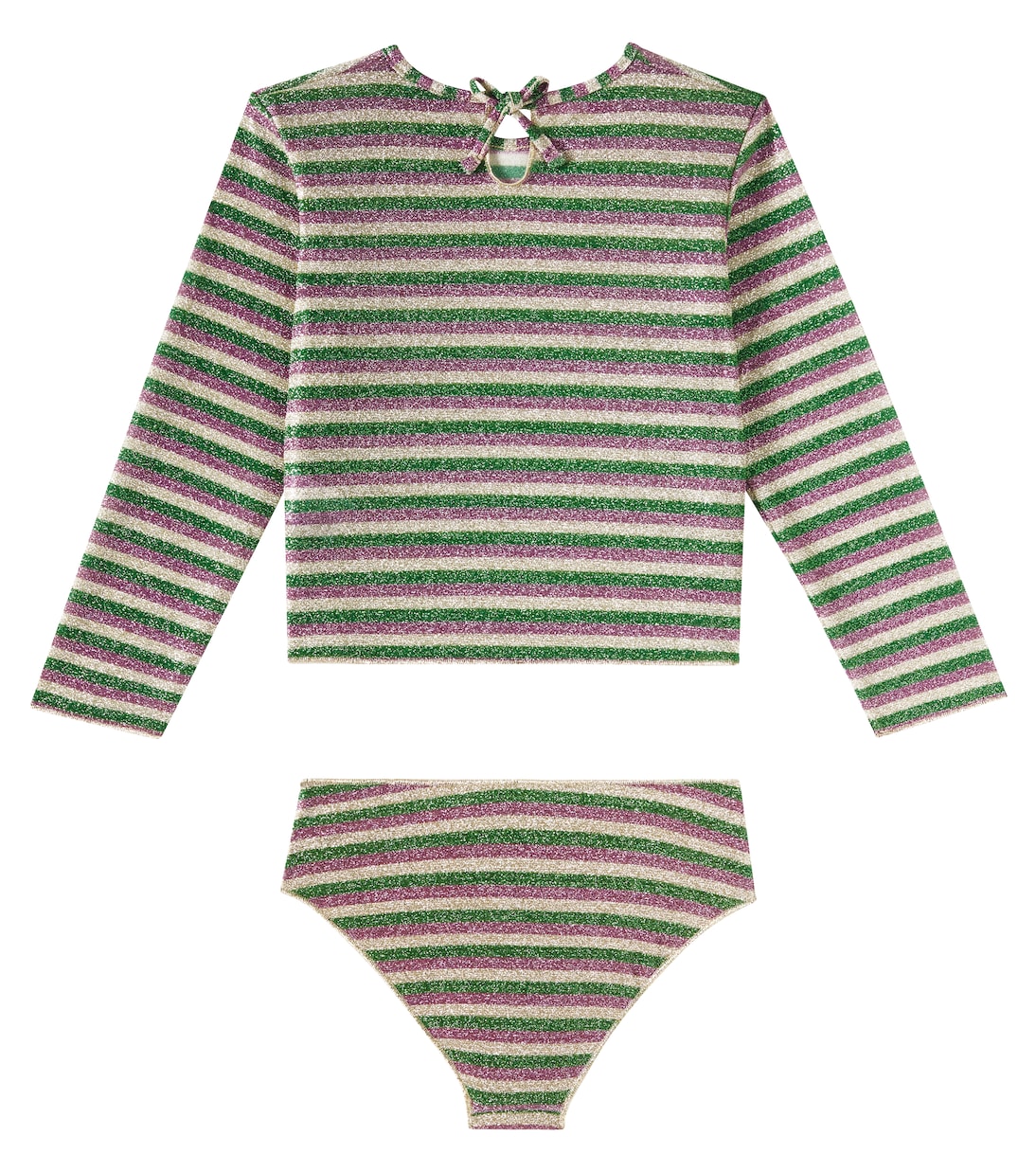 Lolita rashguard top and bikini bottoms set | Oséree Kids