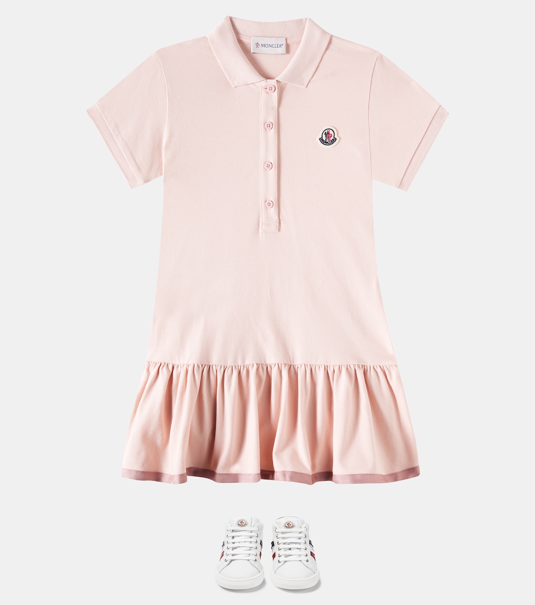 Abito in misto cotone | Moncler Enfant