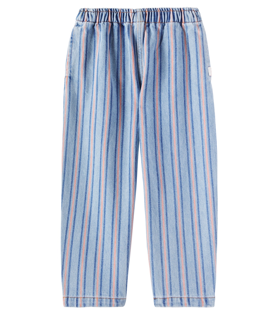 Stripes tapered jeans | Tinycottons