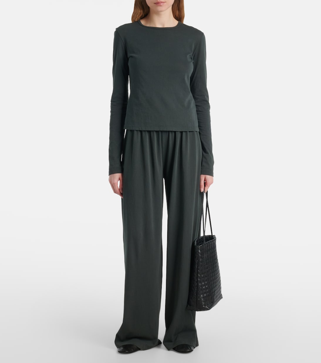 T-shirt Seruni in jersey di cotone | The Row