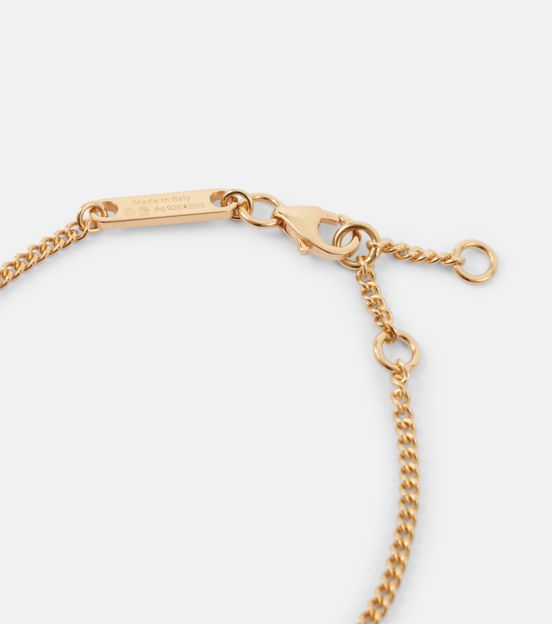 Bracciale in Argento Sterling LOEWE con Design a Ciottolo per Giovani Stilisti