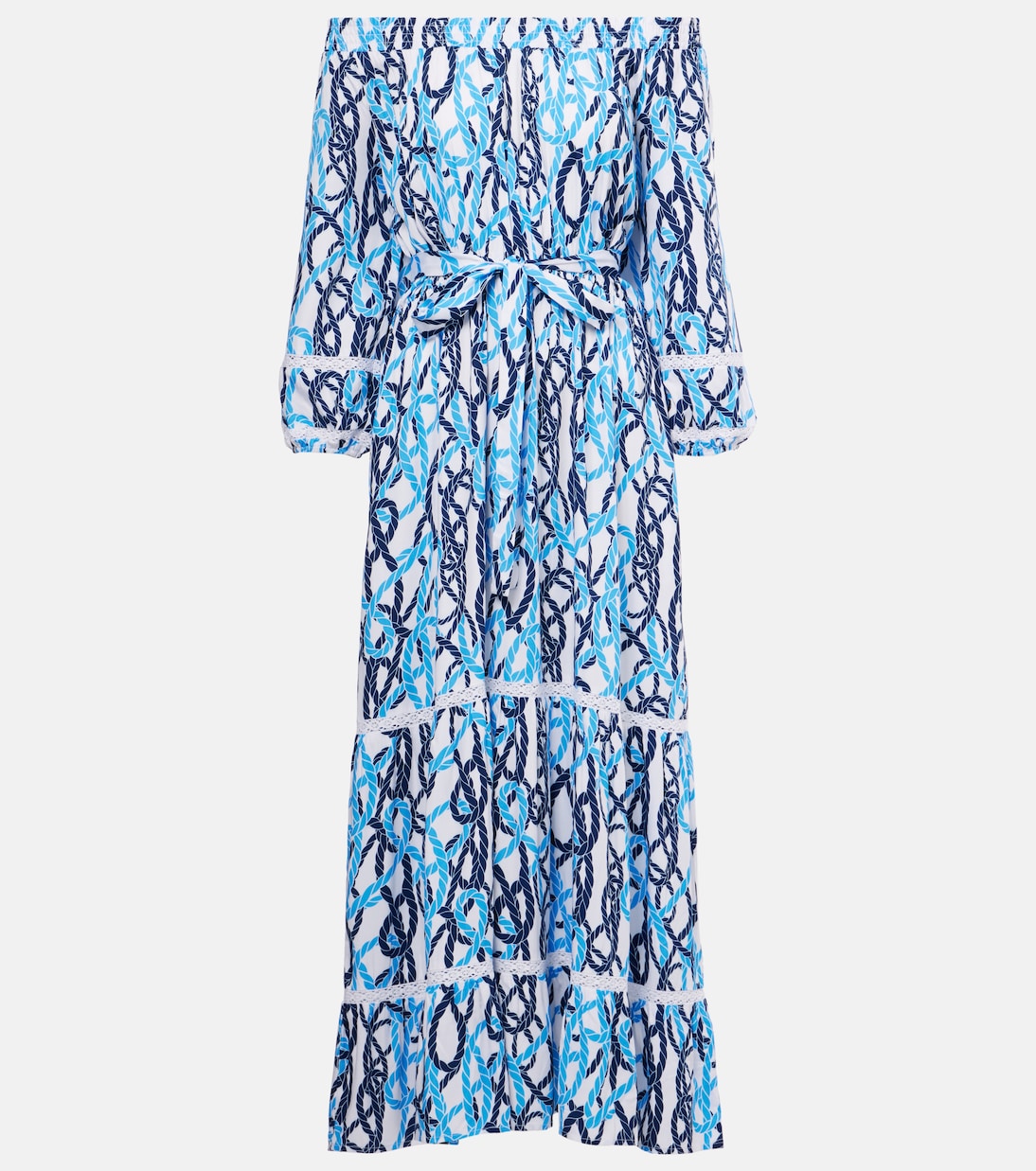 Abito midi Eclipse con scollo bardot | Melissa Odabash
