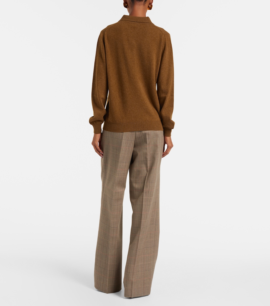 Highland wool and cashmere polo shirt | Blazé Milano