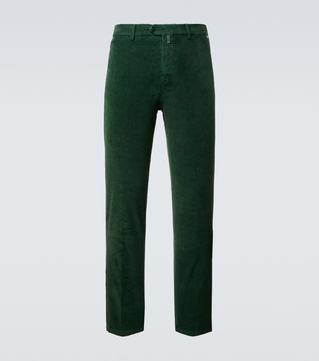 Pantalones slim de pana mezcla de algodón | Kiton