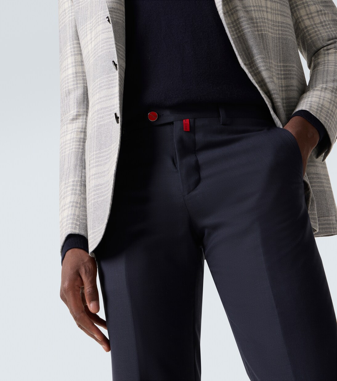 울 팬츠 | Kiton