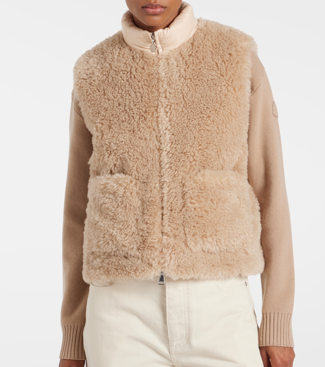 Chaleco de plumas Bresse con logo | Moncler
